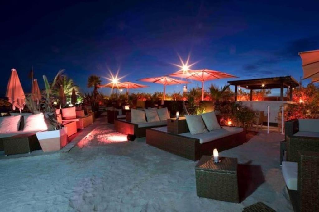 Cannes Palm Beach Parking, Clim, Wifi Plage 2' A Pieds Bagian luar foto